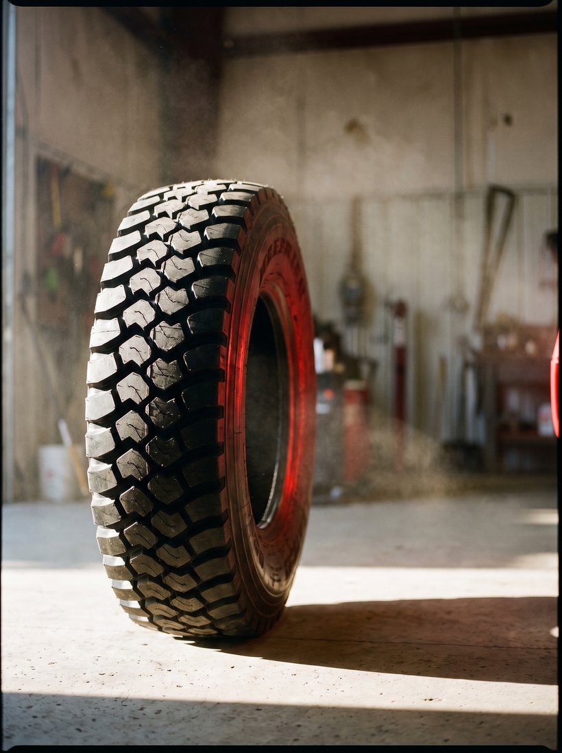 New and used heavy-duty truck tire